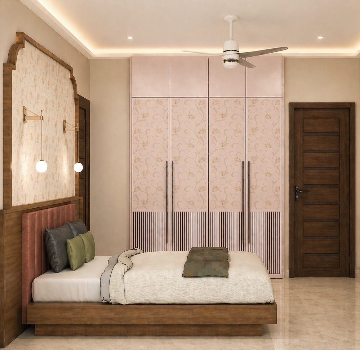 3D visualisation of Master Bedroom by Design DNA