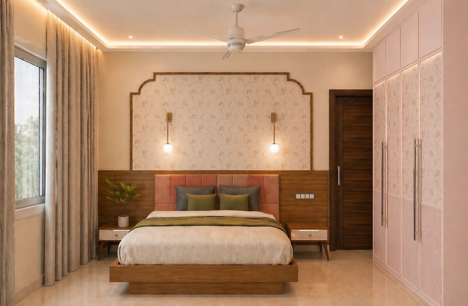 3D visualisation of Master Bedroom by Design DNA