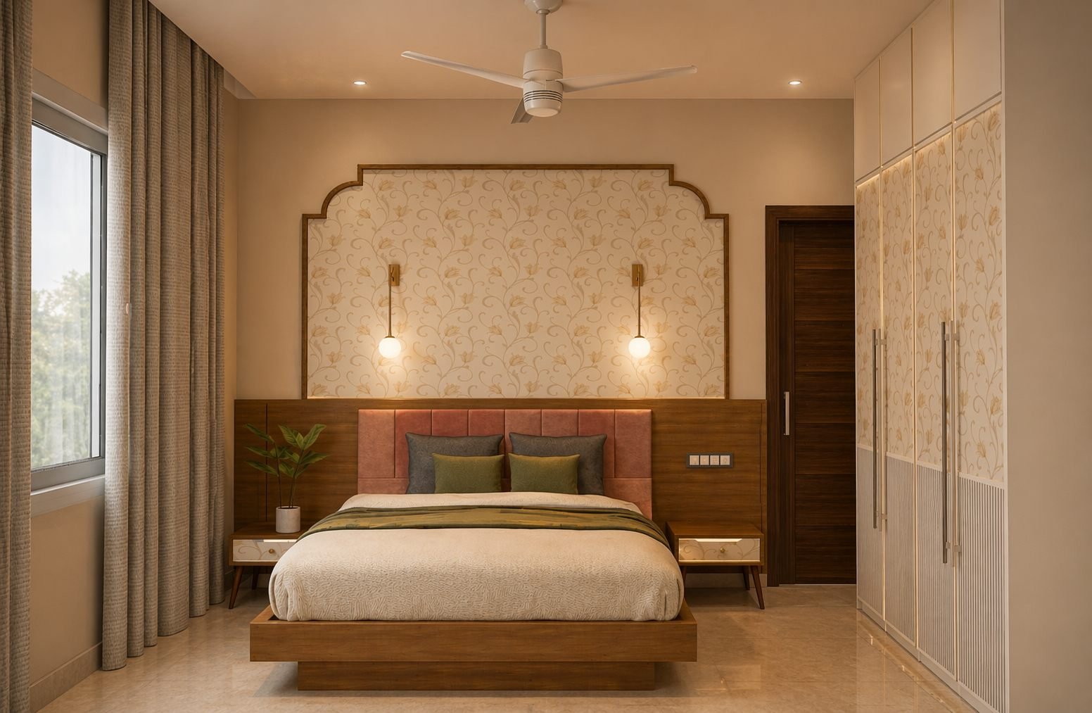 3D visualisation of Master Bedroom by Design DNA
